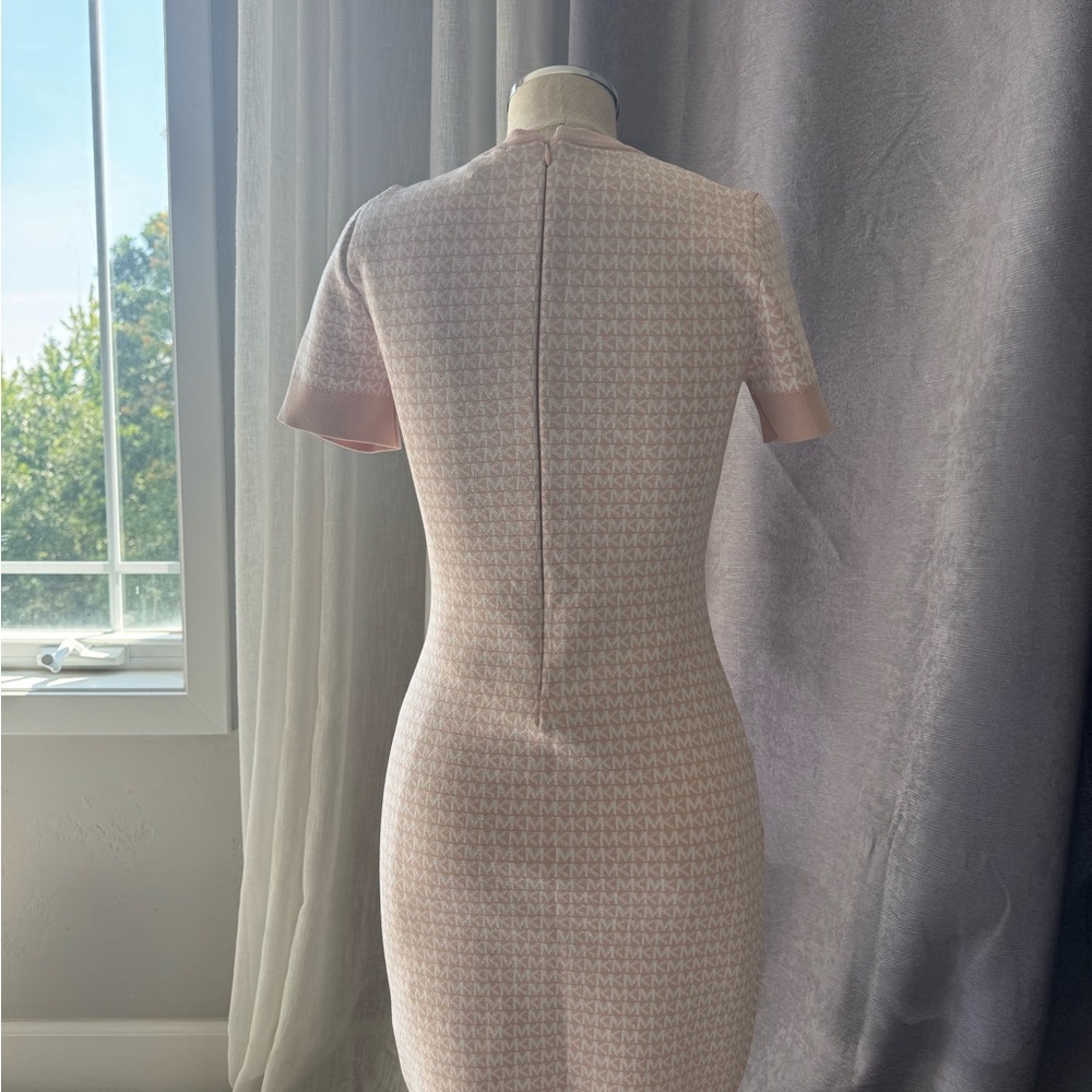 Michael Kors Light Pink Patterned Mini Dress - image 3